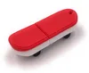 Onwomania Skateboard Skateboard Červený USB flash disk v Náhľad obrázku produktu 2