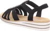 Rieker Keilsandaletten Damen 31373730393531 Schwarz 40 EU Produktbild-Vorschau 66