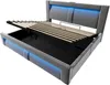 Letto imbottito idraulico Flieks 140x200 cm con porte di Anteprima dell’immagine prodotto 9