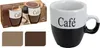 Lot de 2 tasses Koopman, en céramique, 7 x 7,5 cm, 150 ml, Voir les images du produit 2