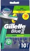 Gillette Blue ll 10 Plus Slalom wegwerpscheermesjes Voir les images du produit 2