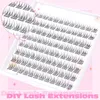 Wimpernbüschel, dünne, individuelle Wimpernverlängerung, Produktbild-Vorschau 4