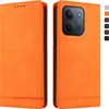 Hülle für Xiaomi Redmi 15C 5G/4G, Retro Kunstleder Ständer Produktbild-Vorschau 1