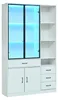 MODFU Armadio alto bianco con vetrina e illuminazione a Anteprima dell’immagine prodotto 9