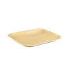60 Teller, Palmblatt pure eckig 18 cm x 18 cm x 1,5 cm Produktbild-Vorschau 4