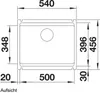 BLANCO ETAGON 500-U Unterbauspüle / Keramik / schwarz / Produktbild-Vorschau 5