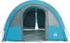 vidaXL Tunnelzelt 4 Personen Blau Wasserdicht Produktbild-Vorschau 7