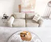 DELIFE Big-Sofa Lanzo 230x95 cm Cord Beige Produktbild-Vorschau 4
