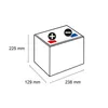 Banner Power Bull P4524 Autobatterie 12V 45Ah Produktbild-Vorschau 2