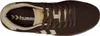 Top-down view of a brown and beige Hummel sneaker. Produktbild-Vorschau
