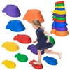 Outsunny Balanciersteine für Kinder Flußsteine 11-teiliges Produktbild-Vorschau 3