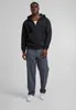 Urban Classics Zip Hoody, Farbe:black, Größe:L Produktbild-Vorschau 18