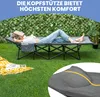COSTWAY Lit de camp pliable avec sac de transport & poche Voir les images du produit 2