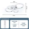 40W Ring LED Deckenleuchte mit RGB Backlamp, Dimmbare mit Produktbild-Vorschau 11