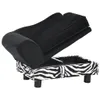 vidaXL Hundesofa Schwarz 57x34x36 cm Plüsch Produktbild-Vorschau 4