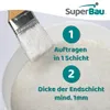Superbau Quarzgrund Weiß 4 kg - Haftgrund Fliese auf Fliese Produktbild-Vorschau 8