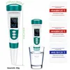 E46C 5in1 Wassertester pH TDS EC Salz Temperatur Messgerät Produktbild-Vorschau 5