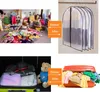 Collage showing organizing clothing with before and after shots. Produktbild-Vorschau