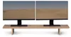 Navaris Doppel Monitorständer aus Holz - TV Ständer - Produktbild-Vorschau 1