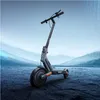 A Xiaomi electric scooter is shown in a moody, atmospheric setting with rain effects. Produktbild-Vorschau