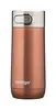 A copper-colored Contigo travel mug with a silver lid. Produktbild-Vorschau