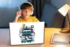 MuchoWow® Laptop Aufkleber Sticker Cover Kassettenkassetten Produktbild-Vorschau 3