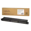 Logilink Patchpanel 19" Einbau Kat.6 STP 24 Port, schwarz Produktbild-Vorschau 9