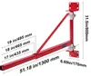 VEVOR Elektrischer Hebezeug-Stützarm 600 kg Tragkraft Produktbild-Vorschau 6
