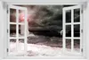 Wallario selbstklebendes Poster mit Fenster-Illusion - Produktbild-Vorschau 1