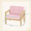 AIYAPLAY Kindersessel, Kindersofa mit Holzrahmen, Produktbild-Vorschau 3