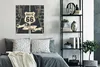 MuchoWow® Poster Route 66 - Vintage - Schwarz - Weiß 75x75 Produktbild-Vorschau 4