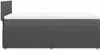 vidaXL Boxspringbett mit Matratze Dunkelgrau 100x200 cm Produktbild-Vorschau 5