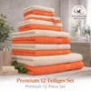 Betz 12-tlg. Handtuch-Set PREMIUM 2 Duschtücher 4 Produktbild-Vorschau 2