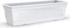 Plastard Blumenkasten Weiß 80x21x17 cm Pflanzkasten Produktbild-Vorschau 1