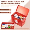 duża apteczka eluno, apteczka pierwszej pomocy z wyjmowaną Podgląd zdjęcia produktu 6