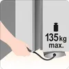 Coussin de montage 160 x 150 mm, jusqu'à 5 cm, 135 kg Voir les images du produit 4