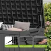 Gartenbox Außenspeicherbox, 450 L Aufbewahrungsbox mit Produktbild-Vorschau 3