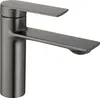 A close-up studio shot of a modern bathroom faucet. Anteprima dell’immagine prodotto