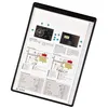 Tableau magnétique A4 noir uni ( 1 lot de 5 ) Voir les images du produit 5