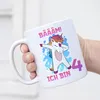 Bäääm Ich Bin 4 Tasse Weiß Einhorn 4. Geburtstag Produktbild-Vorschau 4