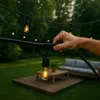 LUMILED Lichterkette Außen 10M mit 10 E27 1W LED Lampe ST45 Produktbild-Vorschau 8