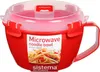 Sistema 1109, Schüssel, Rot, Transparent, 940 ml, Produktbild-Vorschau 2