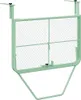 vidaXL Tavolino da balcone sospeso Verde menta 60 x 39 x 65 Anteprima dell’immagine prodotto 3