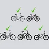 com-four® Zweibeinständer Fahrrad 24–29,5 Zoll, Produktbild-Vorschau 6