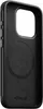 The back of a black iPhone case with a circular indentation for MagSafe. Produktbild-Vorschau