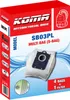 KOMA SB03PL - Sada 12ks sáčků kompatibilní s vysavači AEG, Náhled obrázku produktu 6