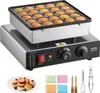 VEVOR mini pancake maker olandese muffin waffle ferro con Anteprima dell’immagine prodotto 1