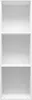 vidaXL Bibliothèque/armoire TV blanc 36x30x114 cm Bois Voir les images du produit 4