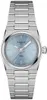 Tissot PRX Damenuhr Quarz 35 mm Edelstahl Silber Blau Produktbild-Vorschau 4