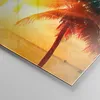 Bilder auf glas - Einteilig - Meer Palme Wasser - 80x120cm Produktbild-Vorschau 5